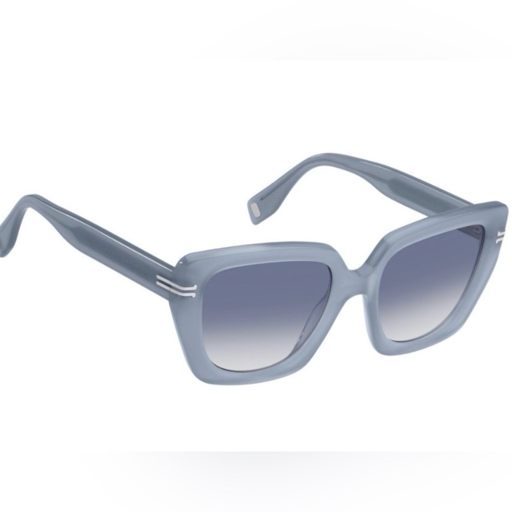 NEW MARC JACOBS Grey Sunglasses MJ1051/S KB79O 53-20-140 Authentic W/CASE - Picture 3 of 6